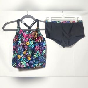 ⚡️🛍 4/$20 🛍Wonder Nation Kids Swim Bikini -Size Kids Plus Top 14/16, Bottom 18